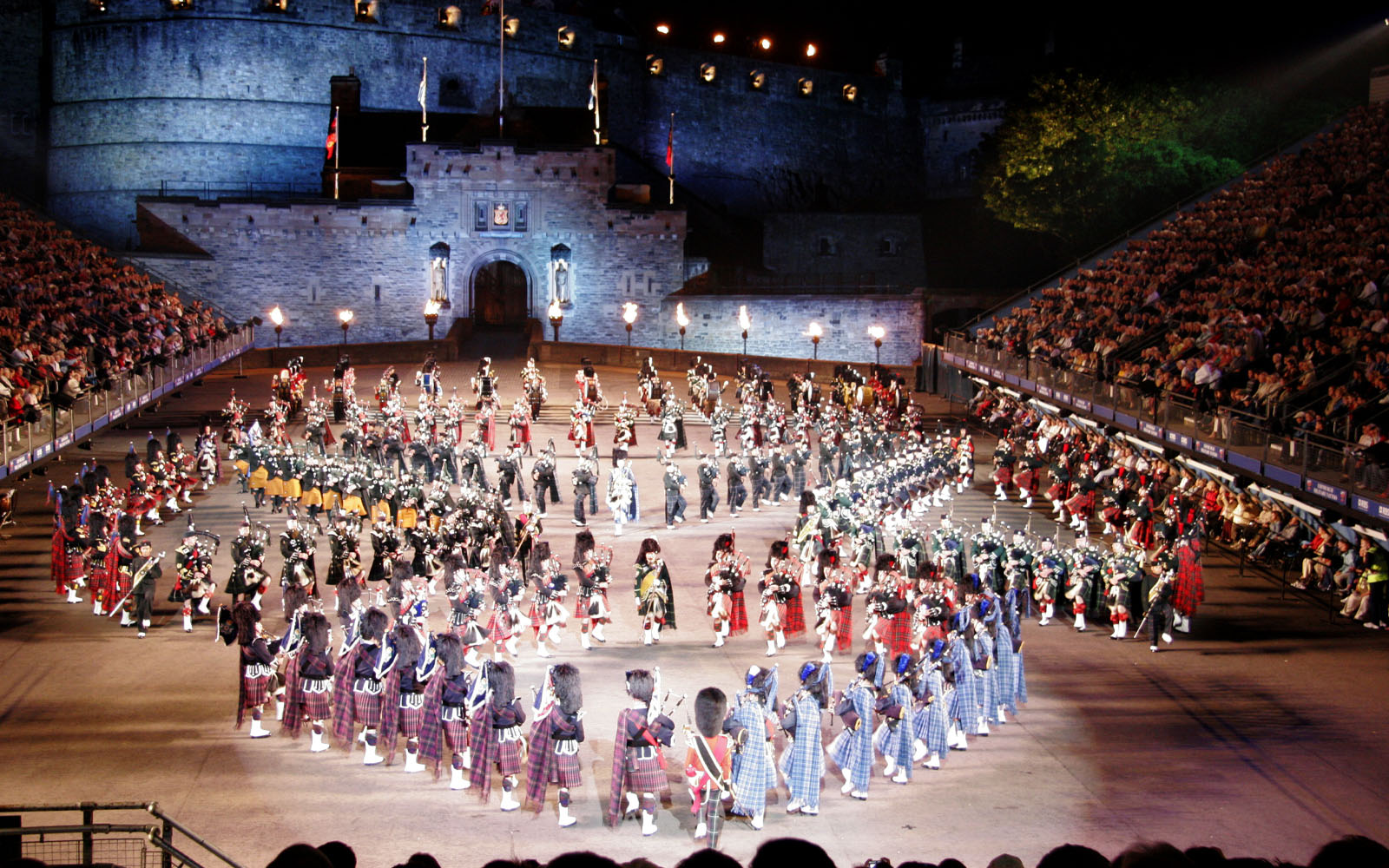 Edinburgh military tattoo.