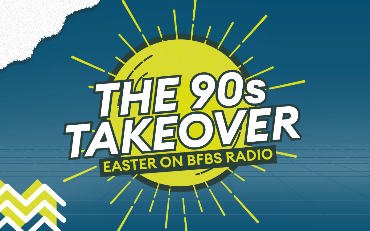 Digital artwork for Easter on BFBS Radio.