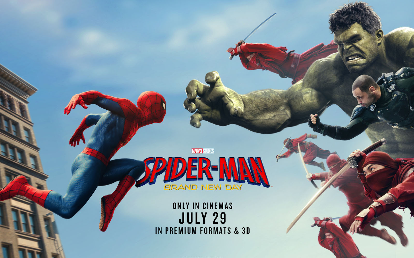 Movie poster for the film Spider-Man: Brand New Day.