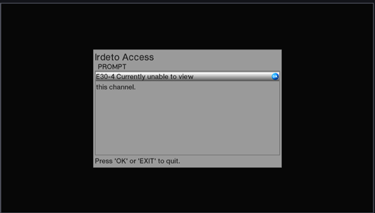 Irdeto Access Screen 2