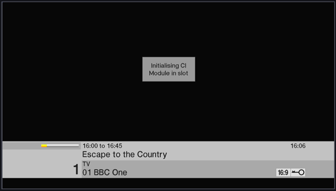 Intialising CI Module