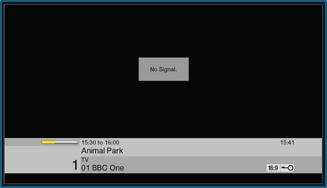 No signal
