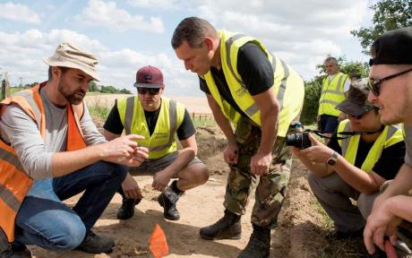 We are showing the love with the BFBS Big Salute by thanking those charities who have done so much for the military community, this is Waterloo Uncovered.