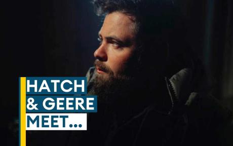 Close up of the singer from Passenger.