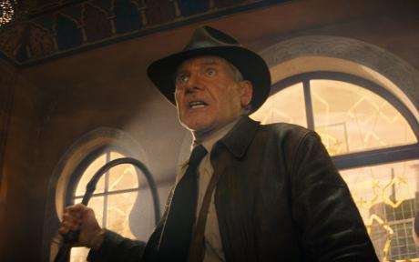 Movie still from Indiana Jones and the Dial of Destiny.