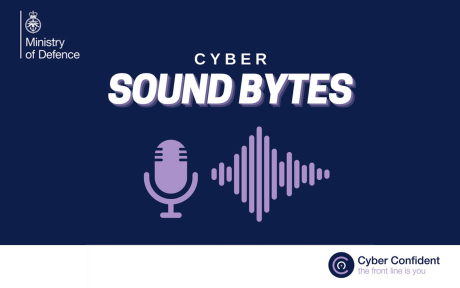 Digital artwork for the Cyber Sound Bytes Podcast.