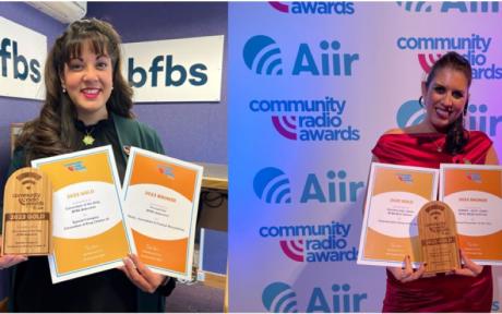 Certificates from radio awards