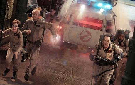 Movie still from Ghostbusters: Frozen Empire.