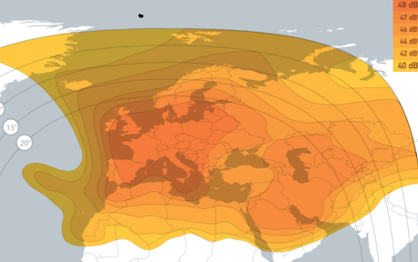 Satellite map