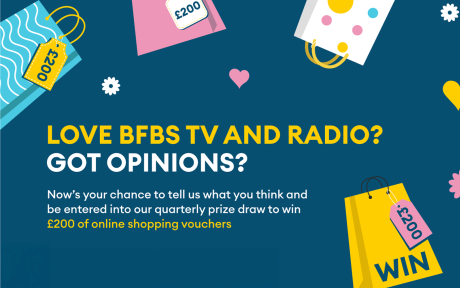 Digital graphic for the BFBS survey. 