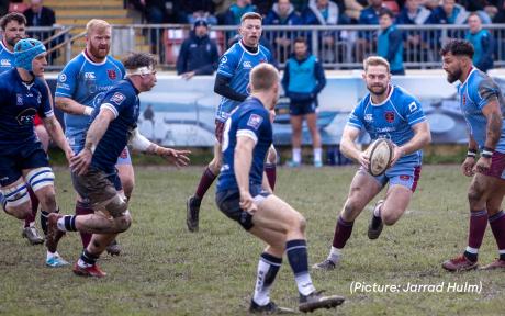 Navy v RAF Inter Service rugby 2025. Credit Alligin Photography Jarrad Hulm Date 25032025.