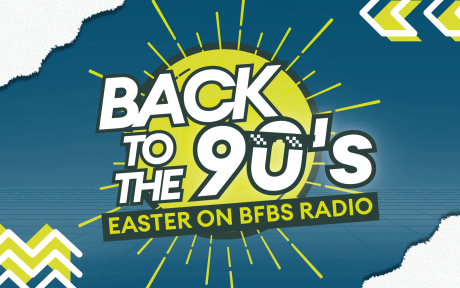 Digital artwork for Easter on BFBS Radio.
