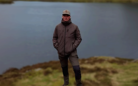 Photograph of Joe Stretton, one of the team members from the Dino Dash.