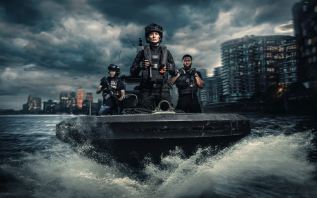 Promotional photo for the new series of Trigger Point.