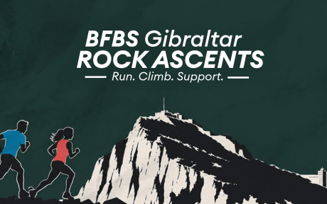 Graphic for the BFBS Gibraltar Big Salute challange.