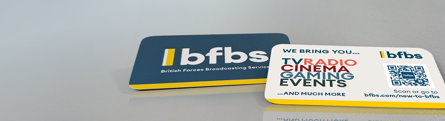 New to BFBS cards
