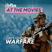 The cast and crew from Warfare