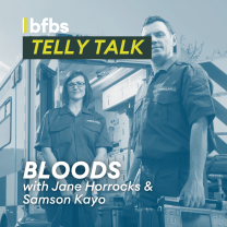 Jane Horrocks and Samson Kayo from Bloods